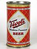 1952 Tivoli Western Premium Beer 12oz Flat Top Can 138-36 Denver, Colorado