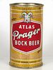 1957 Atlas Prager Bock Beer 12oz Flat Top Can 32-28 Chicago, Illinois