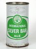 1960 International Silver Bar Ale 12oz Flat Top Can 85-17 Tampa, Florida