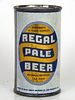 1947 Regal Pale Beer 12oz Flat Top Can 120-35 San Francisco, California