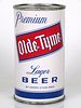 1964 Olde Tyme Lager Beer 12oz Flat Top Can 109-04.2 Los Angeles, California