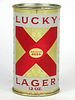 1962 Lucky Lager Beer 12oz Flat Top Can 93-22 San Francisco, California