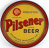 1937 Hazleton Pilsener Style Beer 12 inch Serving Tray Hazleton, Pennsylvania