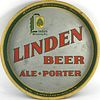 1937 Linden Beer-Ale-Porter 13 inch Serving Tray Lindenhurst, New York