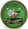 1938 Beverwyck Beer & Ales 13 inch Serving Tray Albany, New York