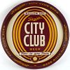 1953 Schmidt's City Club Beer 12 inch tray Serving Tray Saint Paul, Minnesota