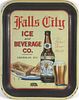 1923 Falls City Special Cereal Beverage 10½ x 13½ inch tray Serving Tray Louisville, Kentucky