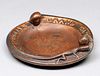 Clewell Copper-Clad Grand Canyon National Park Lizard Ashtray c1910s
