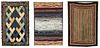 3 Antique American Hooked Rugs