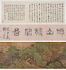 Antique Chinese Scroll, Manner of Qiu Ying (1494-1552)