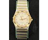 OMEGA CONSTELLATION GOLD/STEEL DATE 35MM WATCH