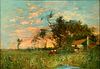 George A.Boyle Oil, A Summer Day