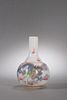 Painted Peking Glass Dragon Vase