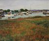 Ben Johnson Coastal Town Landscape Painting