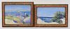2PC American Coastal Landscape Paintings