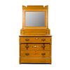 East Lake Victorian Painted Maple Mirrored Dresser
