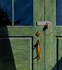 Robert Lacerdiere A/C 'The Locked Doors' Signed Painting