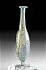 Stunningly Iridescent Roman Glass Flask