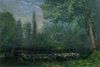 Claude Monet Signed Landscape O/C Painting