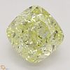 2.51 ct, Natural Fancy Light Yellow Even Color, VVS1, Cushion cut Diamond (GIA Graded), Appraised Value: $48,600 