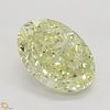 2.20 ct, Natural Fancy Light Yellow Even Color, VVS2, Oval cut Diamond (GIA Graded), Appraised Value: $46,400 