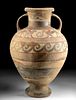 Etrusco-Corinthian Polychrome Amphora, ex Christie's