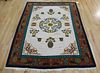Vintage And Finely Hand Woven Chinese Style Carpet