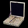 19th Century Mother-of-Pearl Cribbage Box