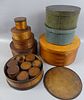 ANTIQUE BENTWOOD PANTRY BOXES 