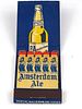 1933 Amsterdam Ale Feature Full Matchbook Amsterdam, New York