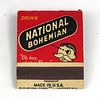 1953 National Bohemian Beer Full Matchbook MD-NAT-7 Baltimore, Maryland