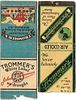 Lot of Two Trommer's Beer Matchcovers Brooklyn, New York