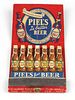 1940 Piel's Fine Beer Feature Full Matchbook Ernest Jambor Inc. Philadelphia Pennsylvania Brooklyn