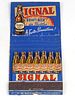 1939 Signal Draft Beer Feature Full Matchbook TN-ATLANTIC-ari Chattanooga, Tennessee