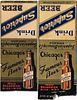 Lot of Two Superior Beer Matchcovers IL-SUPER-1 Chicago, Illinois