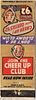 1938 Oertel's '92 Beer 113mm long KY-OER-2 Cheer Up Club Louisville, Kentucky