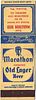 1944 Marathon Superfine Old Lager Beer 111mm long WI-MARA-7 Marathon, Wisconsin