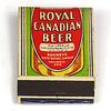 1934 Royal Canadian Beer Full Matchbook Stone's Grill Restaurant Buckeye Distributing Columbus New Philadelphia, Ohio