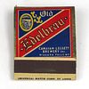 1934 Old Edelbrau Beer Full Matchbook NY-CL-2 Niagara Falls, New York