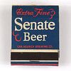 1950 Senate Beer Full Matchbook DC-CH-8 Washington DC