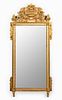 18TH/19TH C. FRENCH NEOCLASSICAL GILTWOOD MIRROR