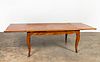 LOUIS XV STYLE EXTENDABLE PARQUETRY DINING TABLE