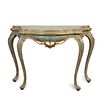 VENETIAN STYLE PAINT DECORATED CONSOLE