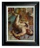 § Victor Hume Moody (British, 1896–1990) Male nude oil on canvas 35 x 45cm (14 x 18in) <br>Fine.