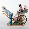 A Rickshaw Ride 1001383 - Lladro Porcelain Figurine