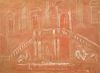 Christopher Wood (British, 1901-1930) Villa D'Este red chalk 23 x 31cm (9 x 12in) <br>Provenance: Th