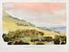 § HRH Charles, The Prince of Wales (British, b. 1948) View of Wensleydale from Moorcock numbered 23/