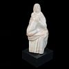Joan Rocker Marble Sculpture "Mother and Child"