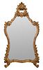 Italian Rococo Gilt Wood Mirror