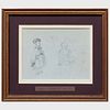 Augustus Leopold Egg (1816-1863): Study of a Child and a Baby